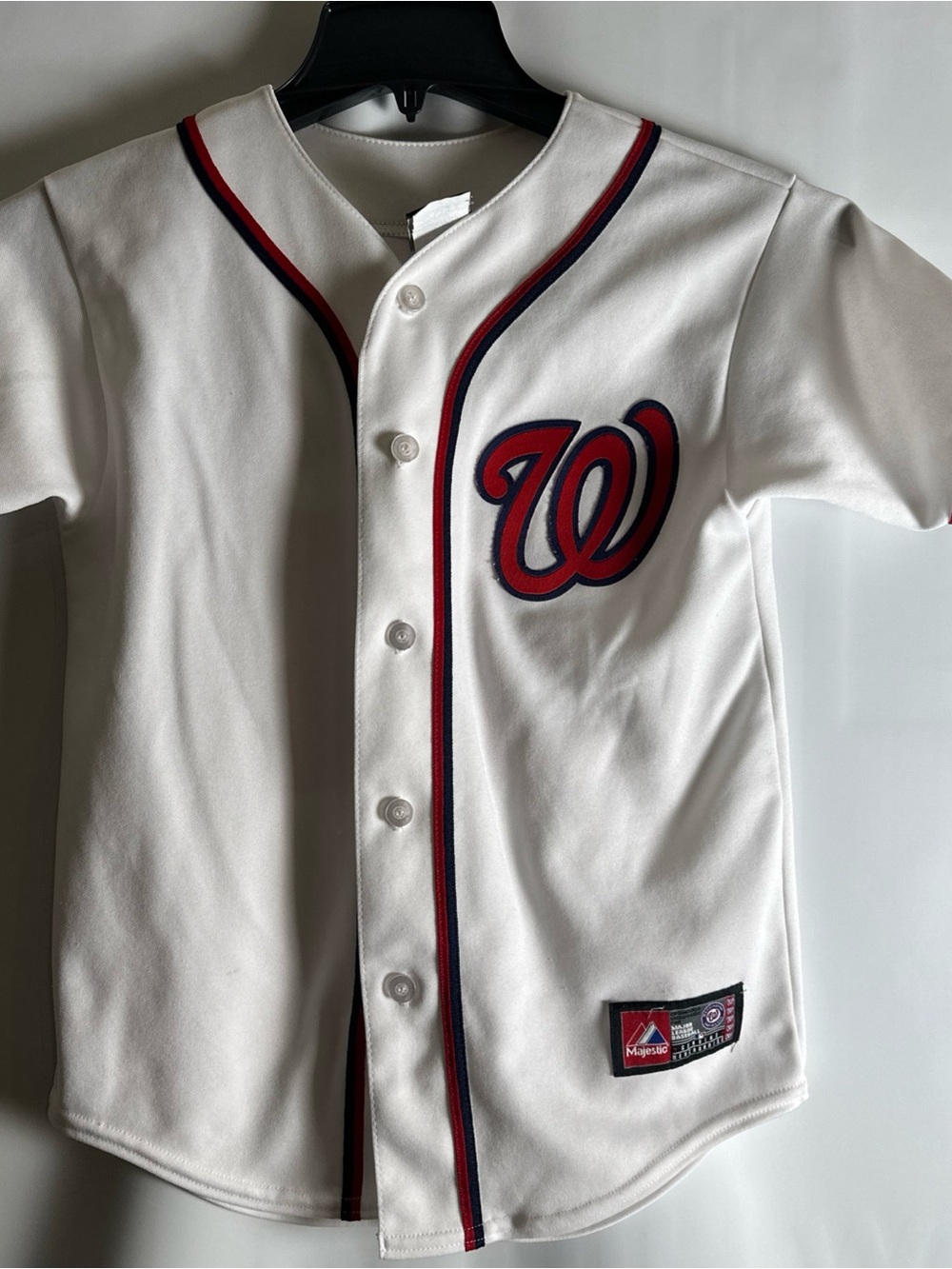 Washington Nationals Kids White Replica Baseball Jersey Bryce Harper